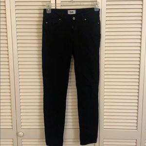 Paige Black Jean, Size 28 excellent used condition
